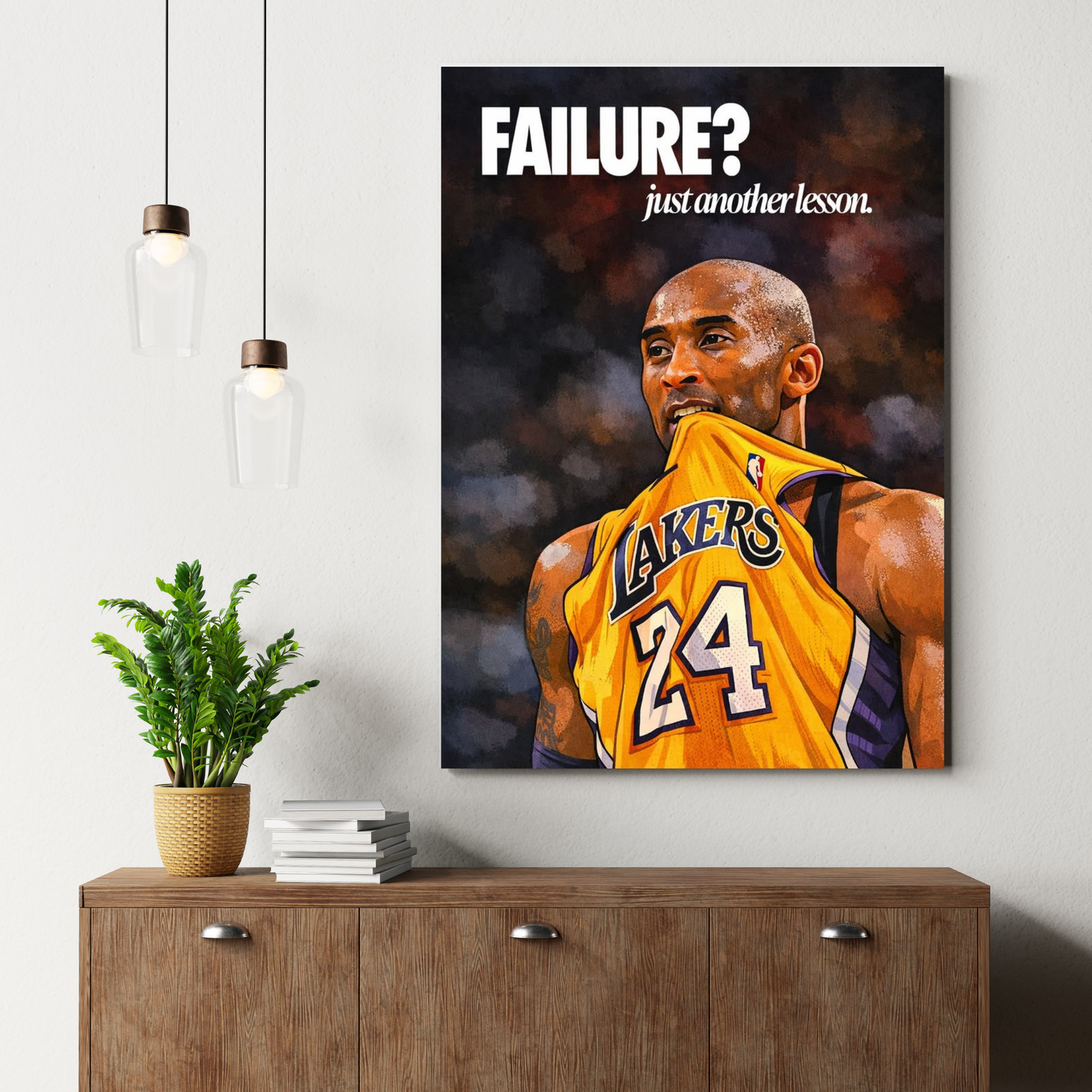 KOBE BRYANT "FAILURE? JUST ANOTHER LESSON."