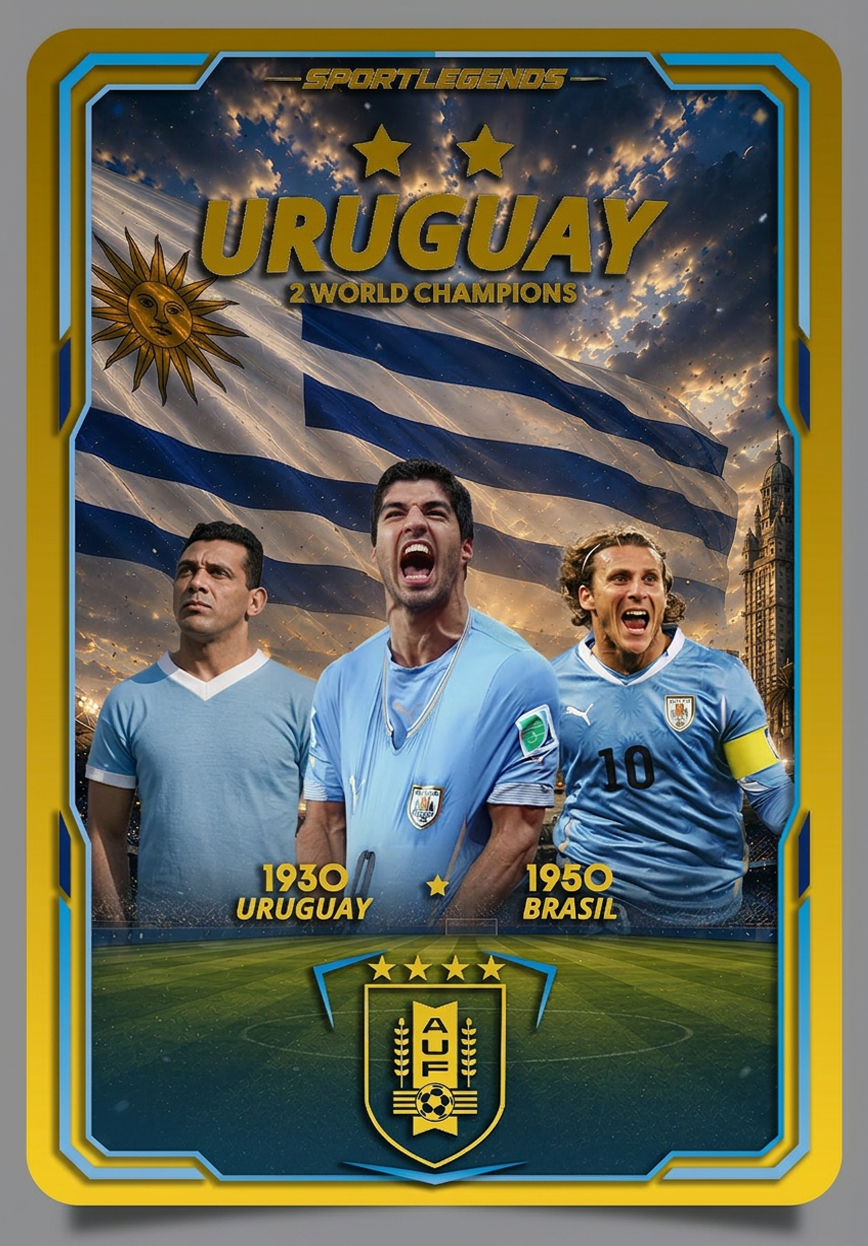 URUGUAY | 2X FIFA WORLD CHAMPIONS