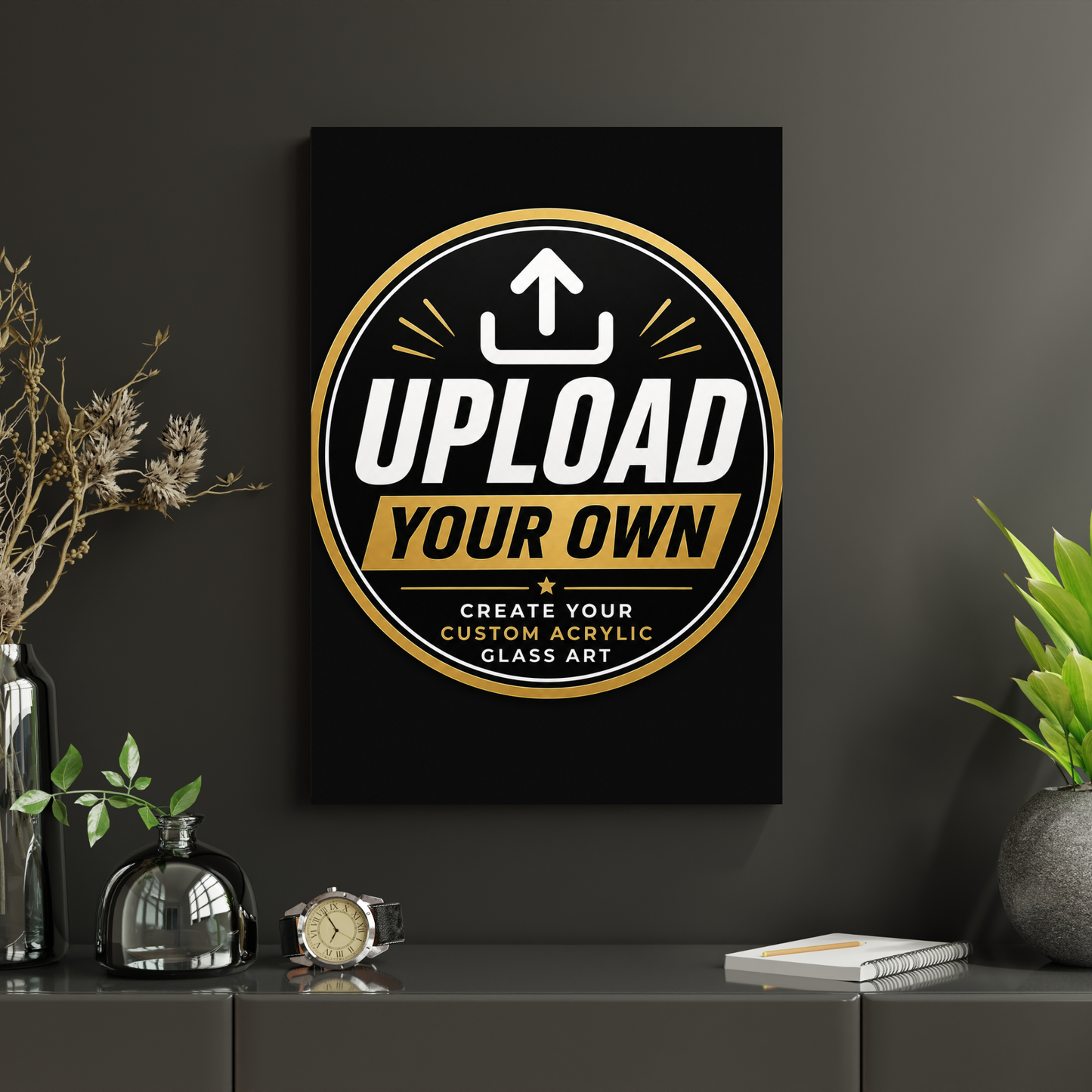 UPLOAD YOUR OWN PHOTO | CUSTOM ACRYLIC GLASS WALL ART