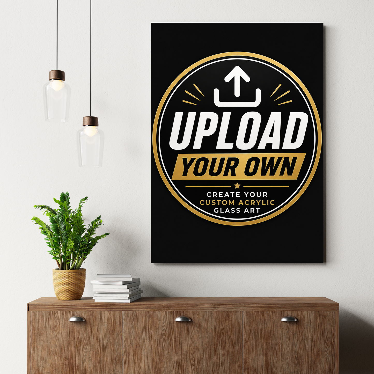 UPLOAD YOUR OWN PHOTO | CUSTOM ACRYLIC GLASS WALL ART