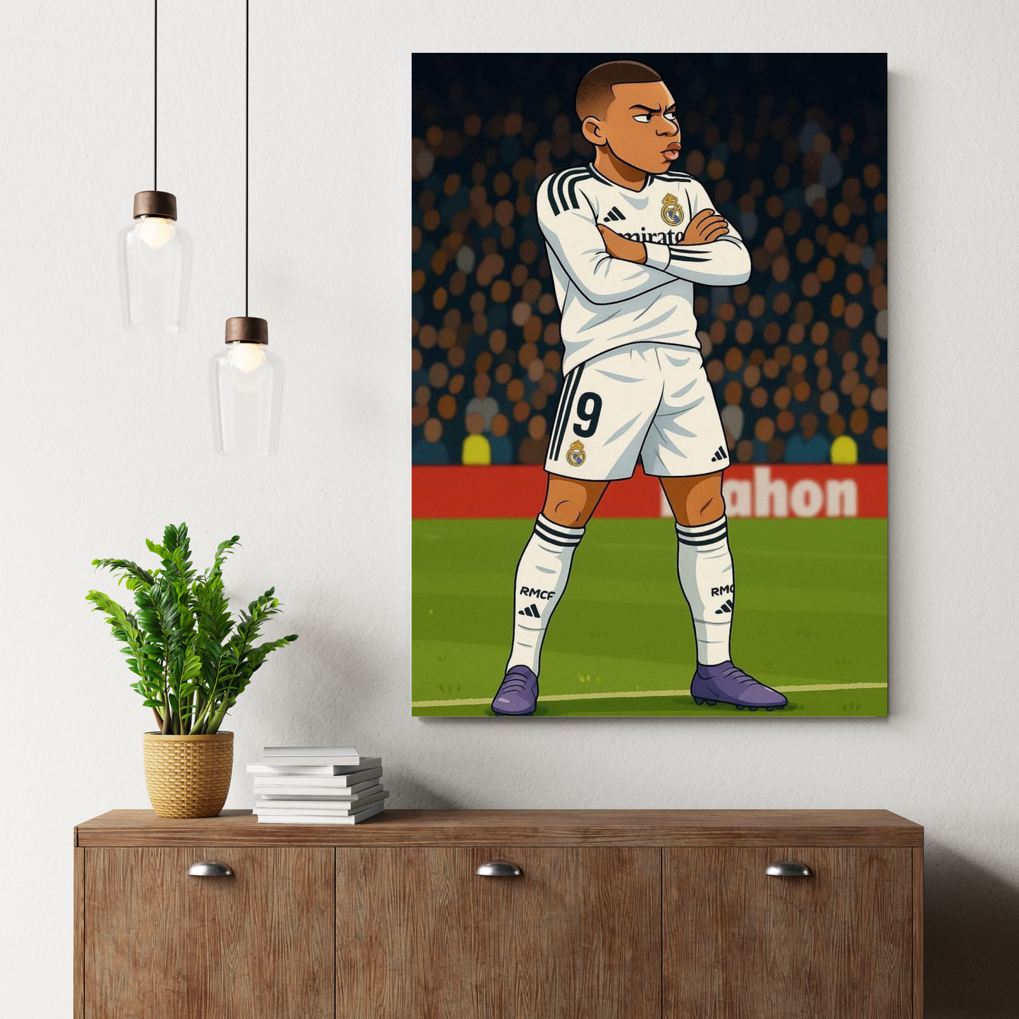Kylian Mbappé Cartoon Edition