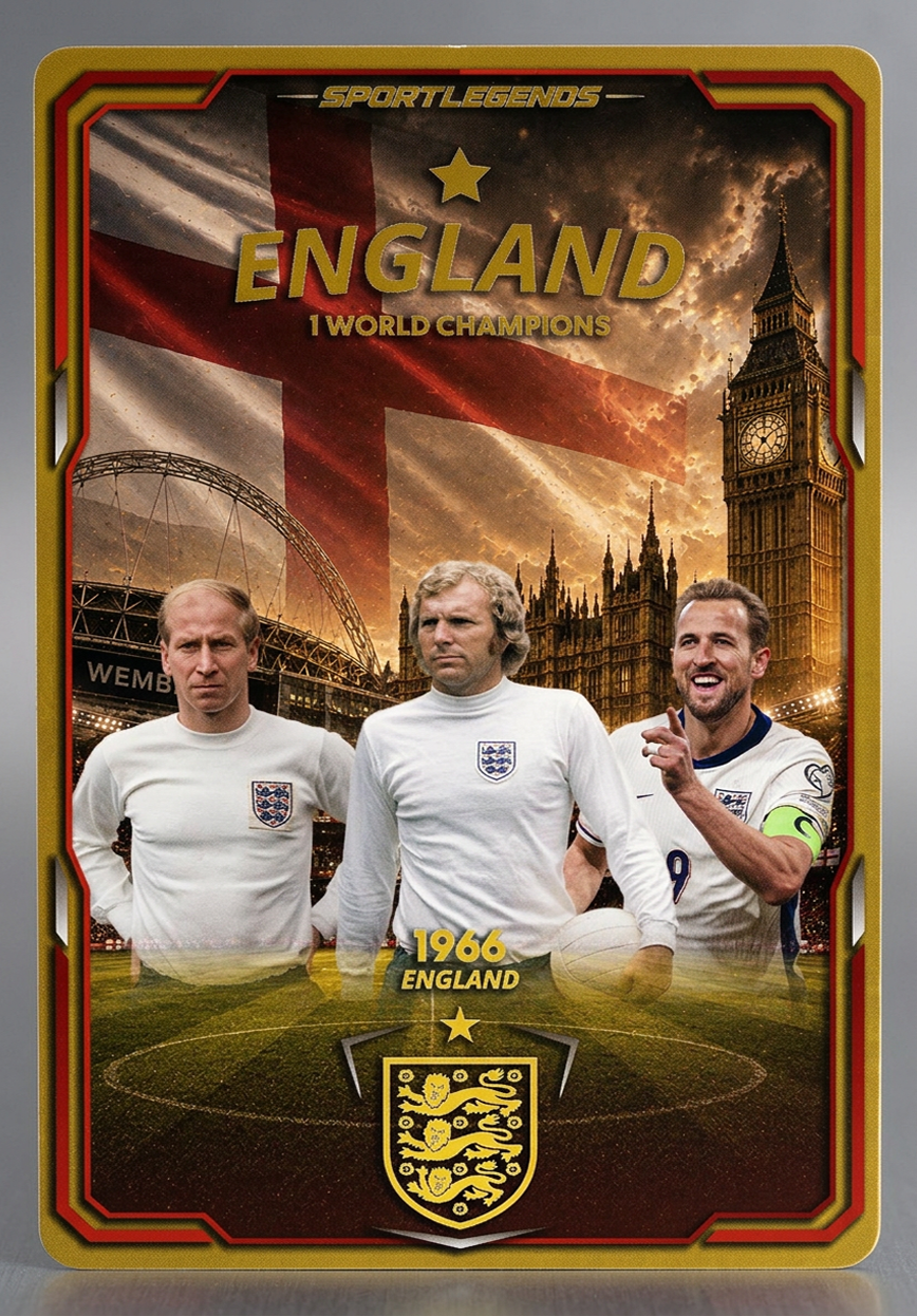 ENGLAND | FIFA WORLD CHAMPIONS 1966