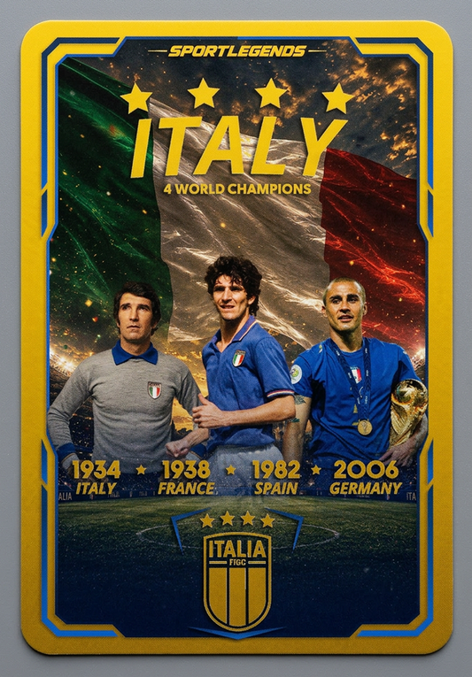 ITALY | 4X FIFA WORLD CHAMPIONS