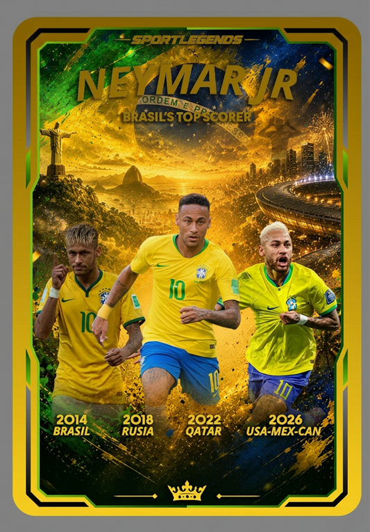 NEYMAR JR | BRAZIL’S TOP SCORER